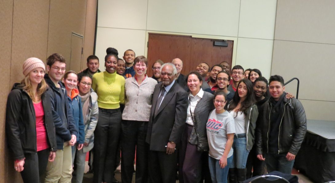 Undergraduate Students meeting with Member of Congress