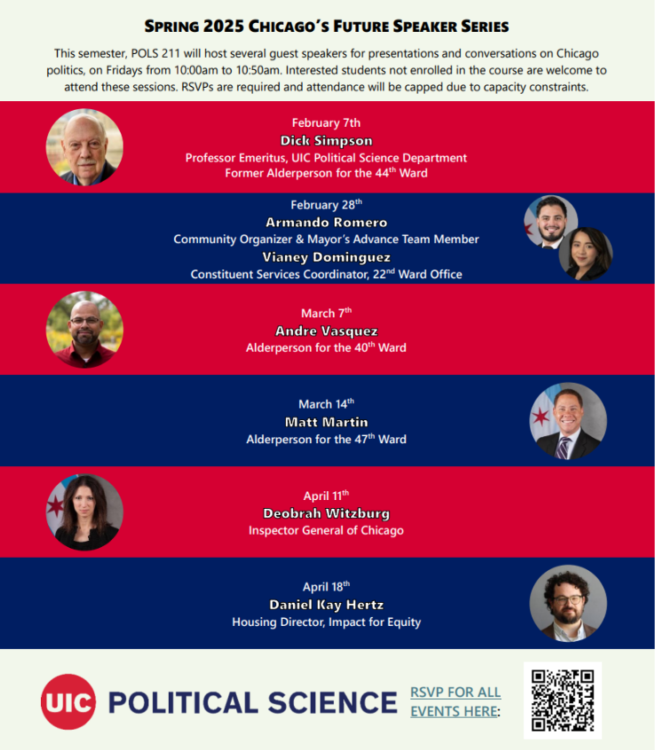 UIC Political Science Event Flyer